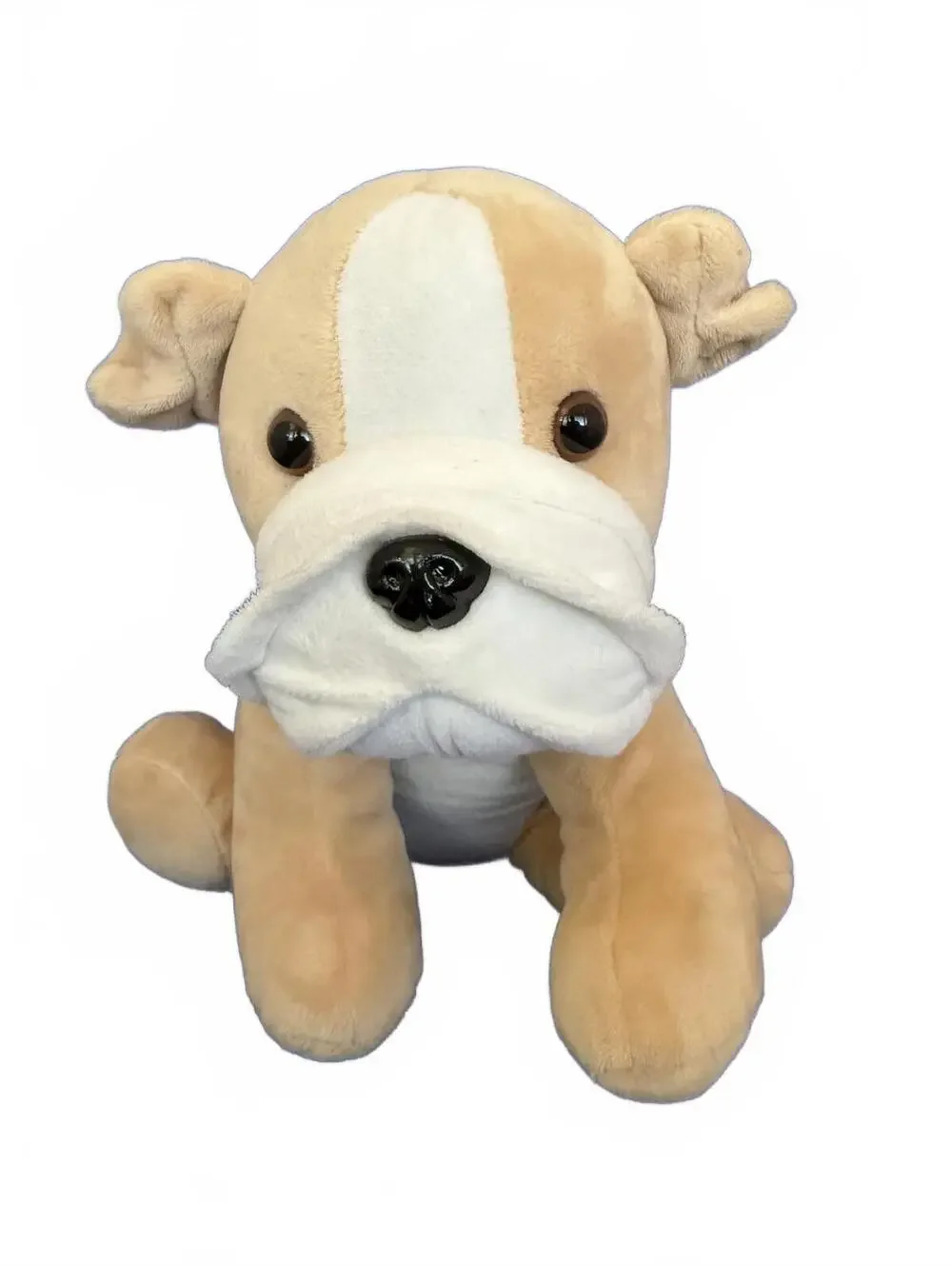 Adorable Warmies Microwavable Weighted Stuffed Animal Bulldog Plush